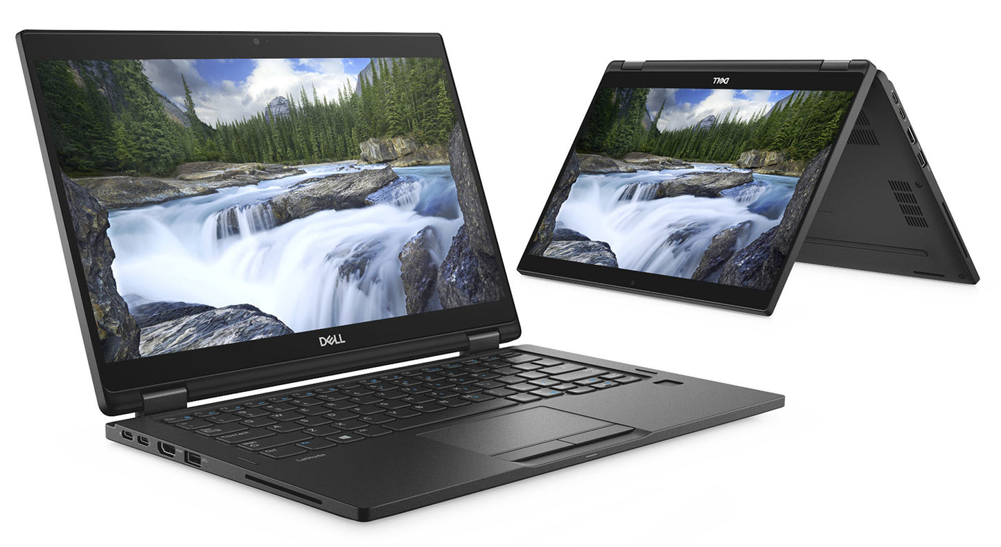 Dell Latitude 7390 2-in-1 Business Laptop | Intel Core i5 8th Gen | 13.3” FHD Touchscreen | 8GB RAM | 256GB SSD | Windows | Good Condition - EGY Technology