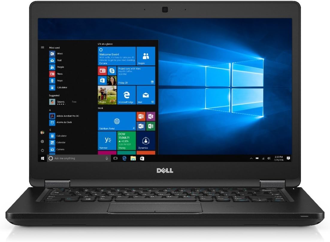 Dell Latitude 5480 (REFURBISHED) Touchscreen – Powerful & Affordable Business Laptop | Intel Core i5 6th Gen | 16GB RAM | 512GB SSD | Fair Condition - EGY Technology