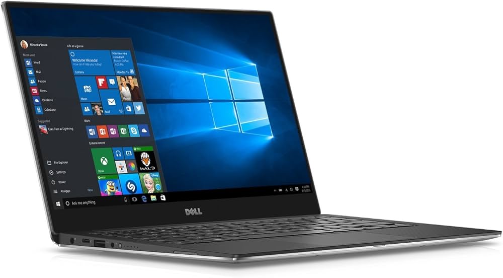 Dell XPS 13 9350 - Intel Core i5 6th Gen - 16GB RAM - 256GB SSD - Touch Screen - Fair Condition - Windows 10 Pro - EGY Technology
