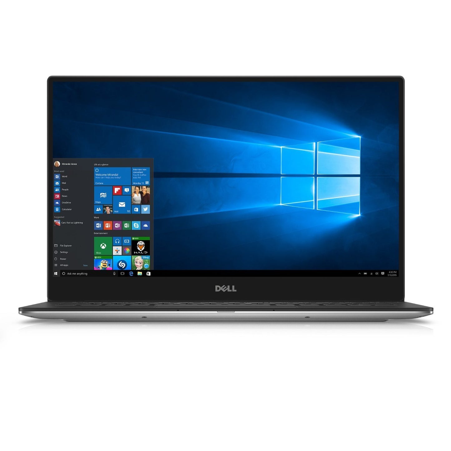Dell XPS 13 9350 - Intel Core i5 6th Gen - 16GB RAM - 256GB SSD - Touch Screen - Fair Condition - Windows 10 Pro - EGY Technology