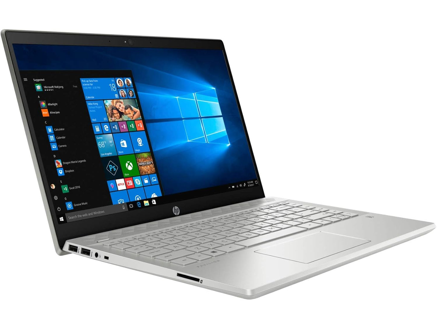 Refurbished HP Pavilion 14-CE1XXX – 14” HD, Intel Core i3 8th Gen, 8GB RAM, 256GB SSD, Windows 10 pro Grade D - EGY Technology