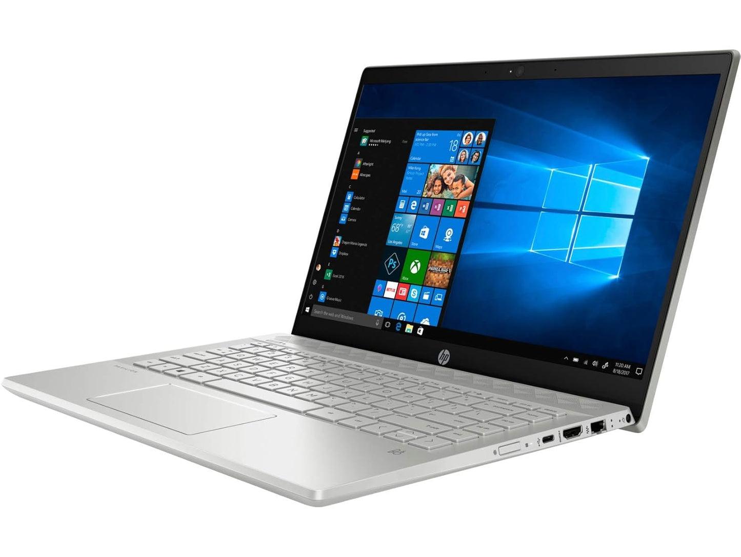 Refurbished HP Pavilion 14-CE1XXX – 14” HD, Intel Core i3 8th Gen, 8GB RAM, 256GB SSD, Windows 10 pro Grade D - EGY Technology