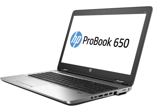 HP ProBook 650 G4 (REFURBISHED) – Intel Core i5 8th Gen, 15.6” HD Display, 8GB RAM, 256GB SSD – Stallone, Fair, Good Condition - EGY Technology
