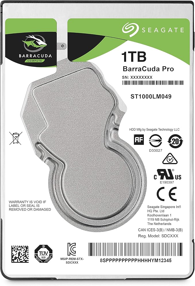 1TB 2.5" SATA Laptop Hard Drive – WD, HGST, Seagate - EGY Technology