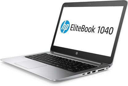 Refurbished HP EliteBook Folio 1040 G3 – 14” Business Ultrabook, Intel Core i7 6th Gen, 8GB RAM, 256GB SSD, Windows 10 Pro Grade C - EGY Technology