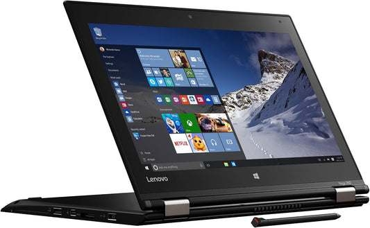 Lenovo ThinkPad Yoga 260 – 12.5” Touchscreen, Intel Core i5 6th Gen, 8GB RAM, 256GB SSD, 2-in-1 Convertible Laptop Grade B ( Refurbished ) - EGY Technology