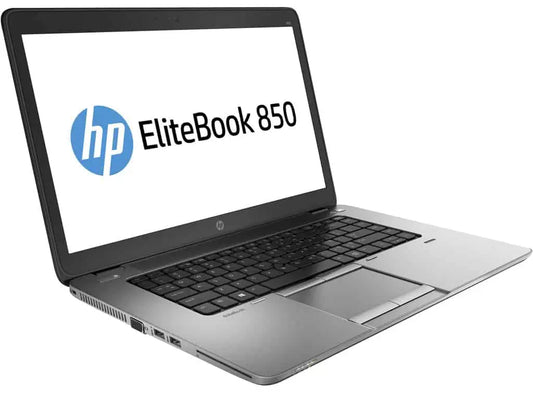 Refurbished HP EliteBook 850 G3 Business Laptop - Intel Core i5 6th Gen, 8GB/16GB RAM, 256GB SSD, 15.6-inch FHD Display, Windows 10 Pro - Stallone Condition - EGY Technology