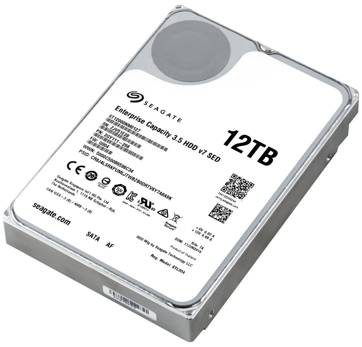 12TB 3.5" Internal SATA Hard Drive for Desktop PC - Mixed Brands - EGY Technology