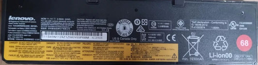 68 Battery 11.4V 2.06Ah 24wh For Lenovo Thinkpad X240 240S X250 X260 X270 T440S - EGY Technology